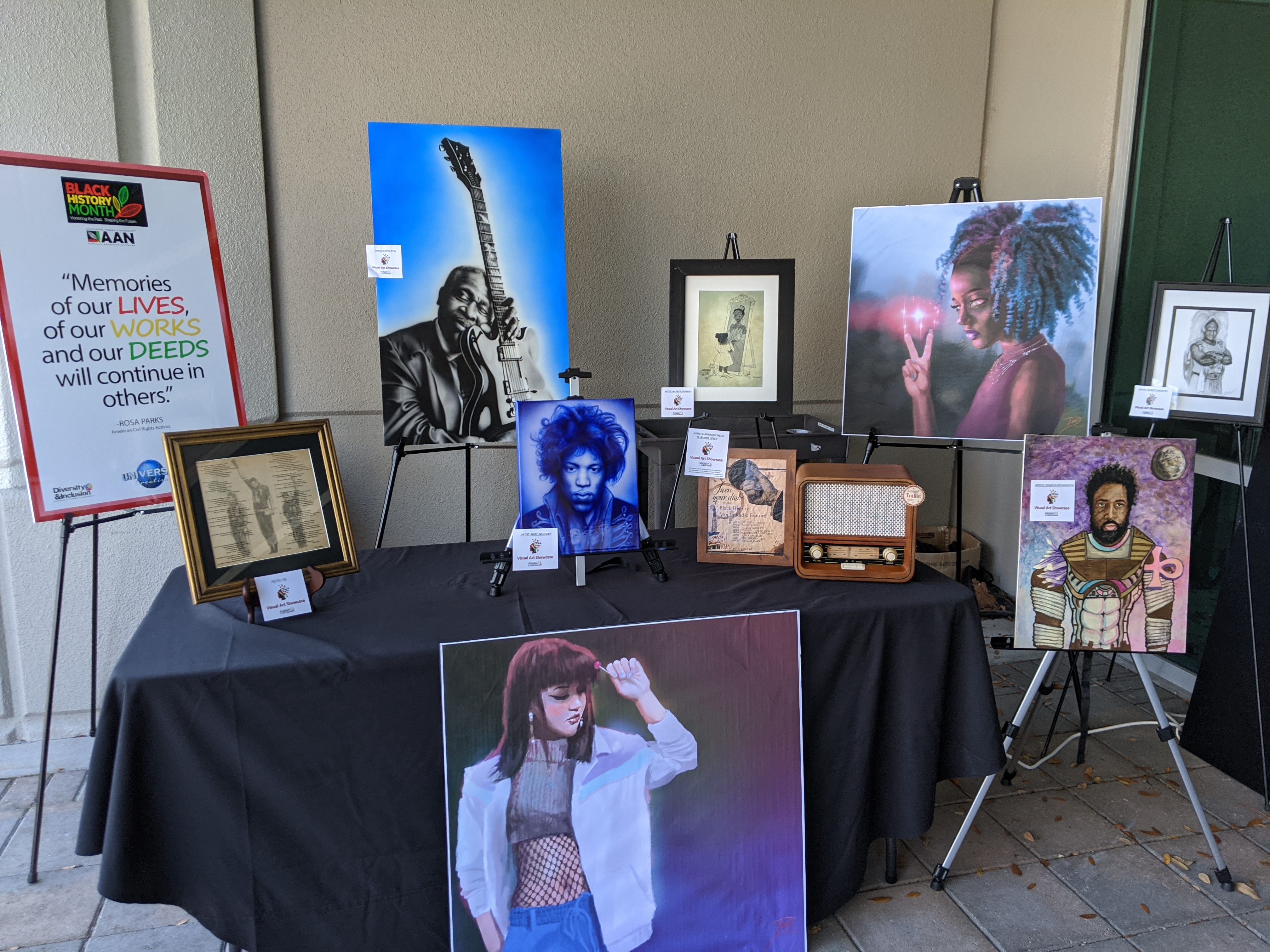 Black History Month Art Showcase