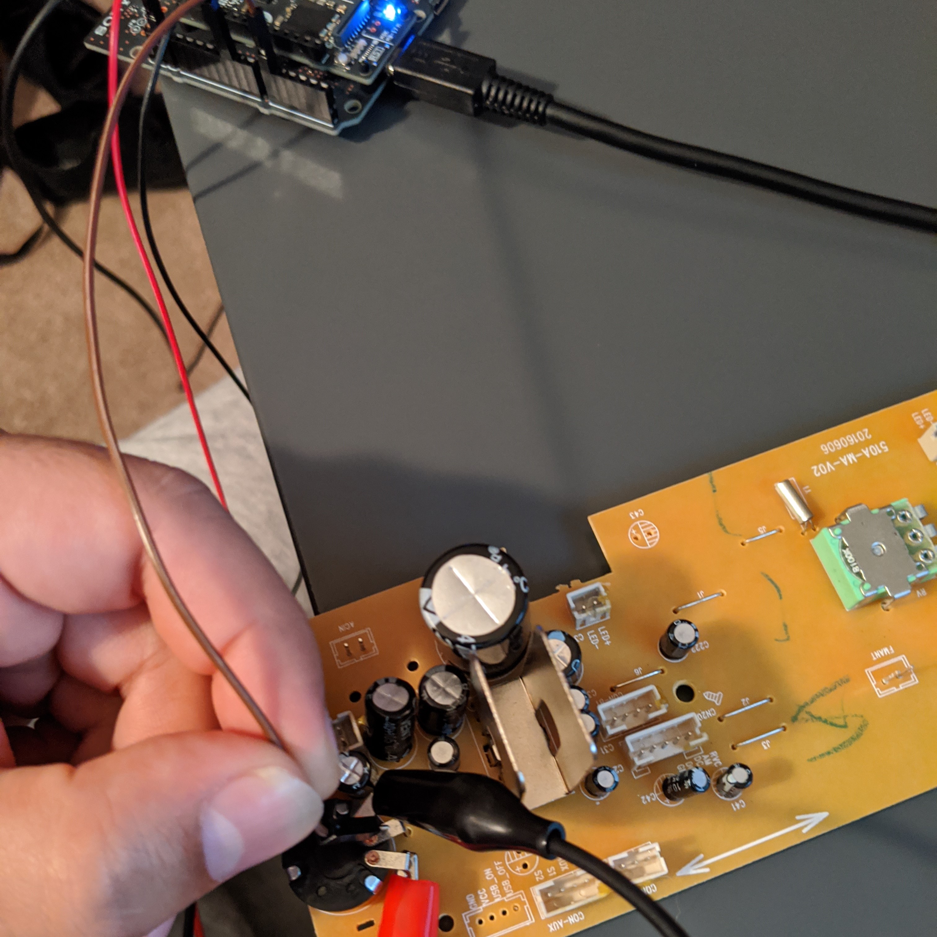 Testing Potentiometer Input