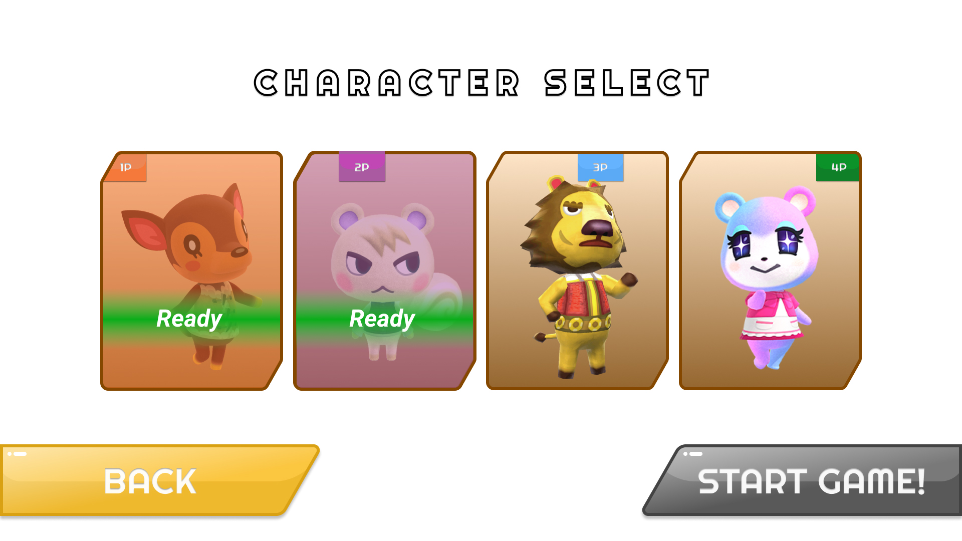 Character Select Example