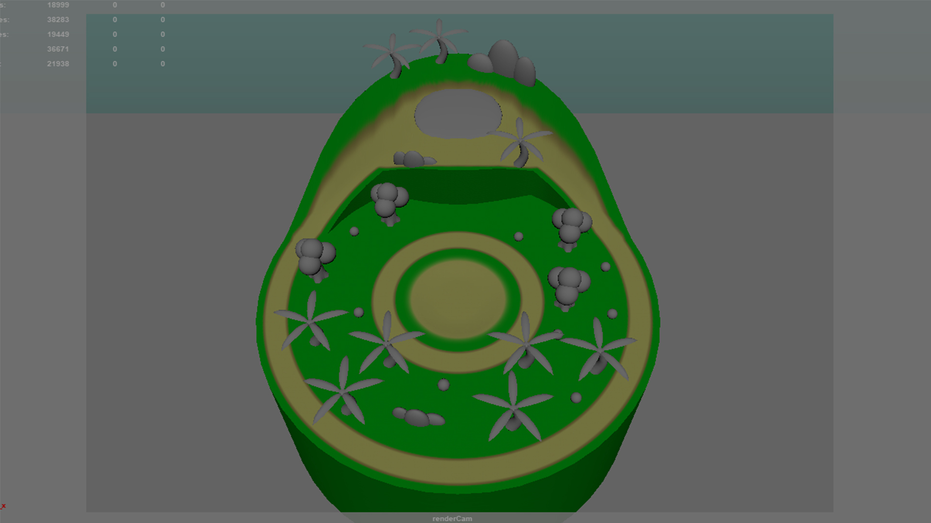 Early Arena Model with Texture