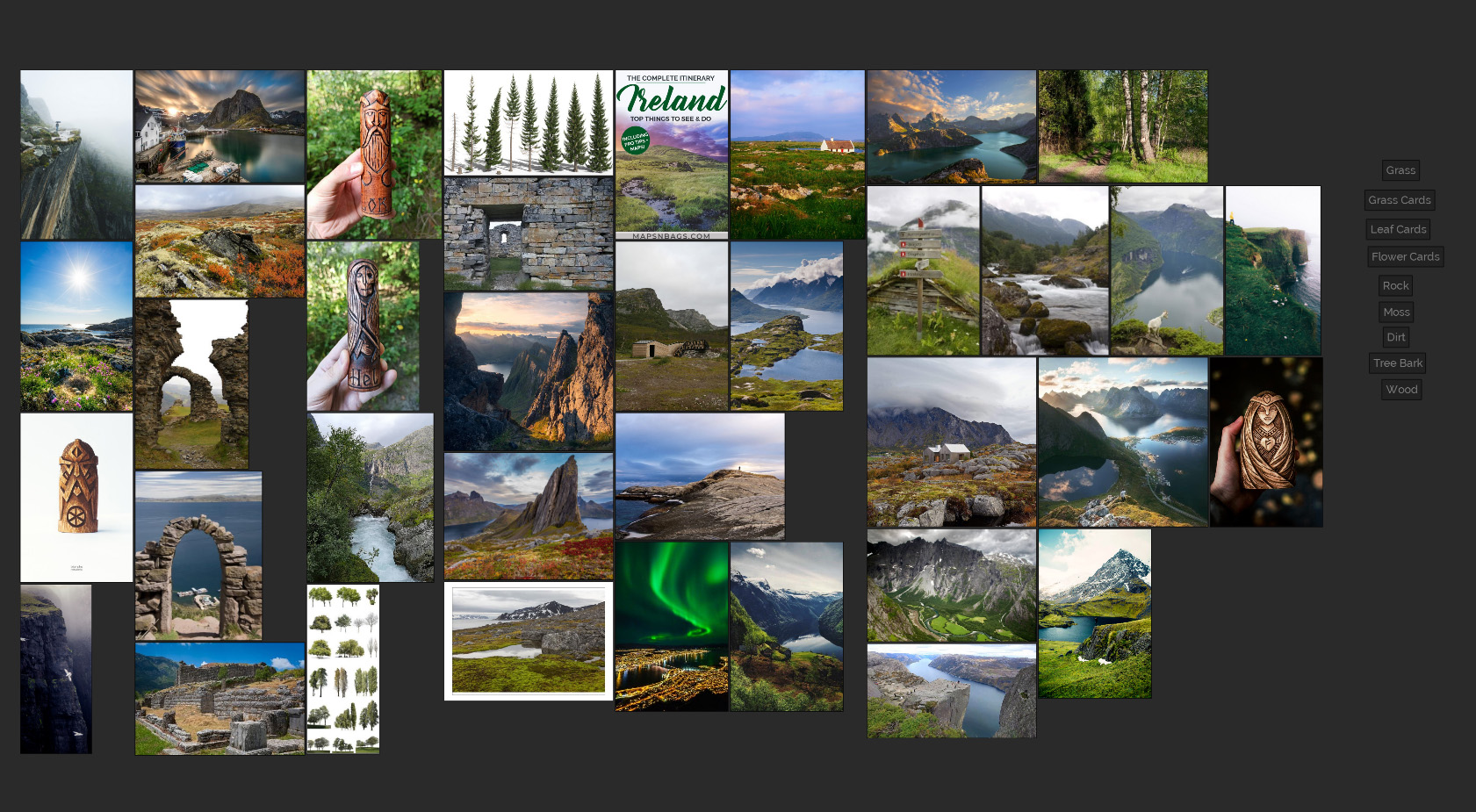 Enviroment Moodboard