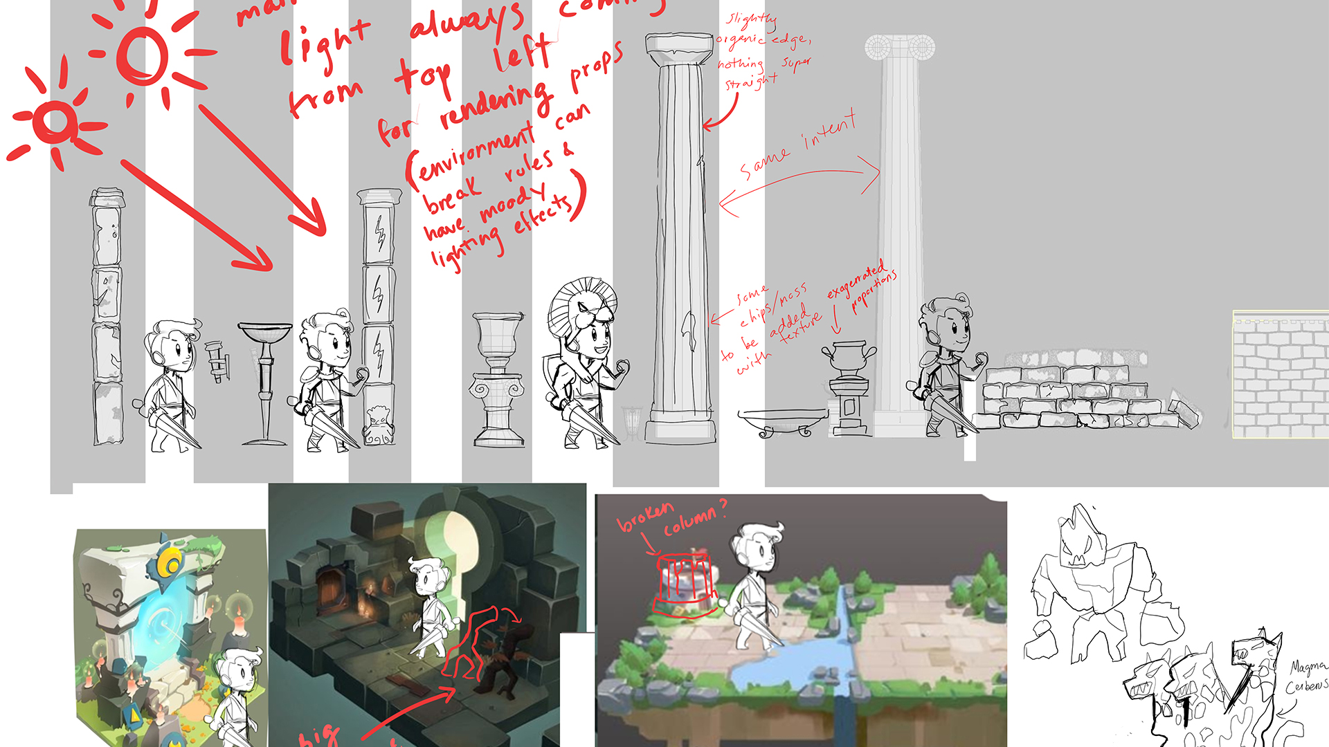 Hercules Level Intro Explorations